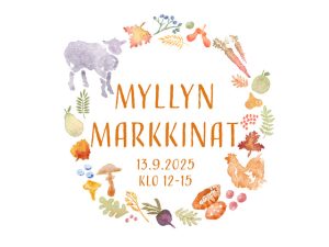 Venejoen Myllyn markkinat 13.9.2025 klo 12-15