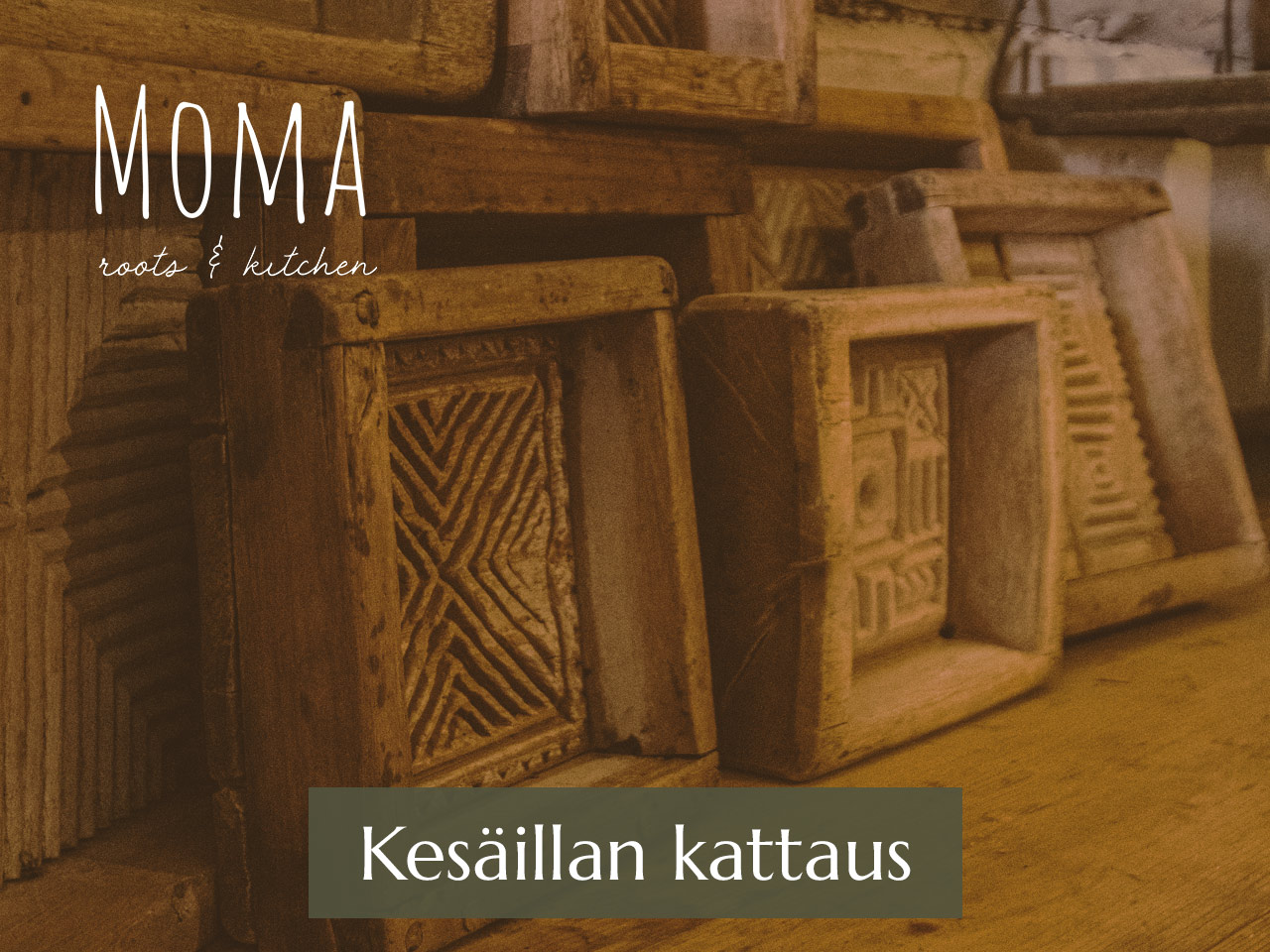 Kesäillan kattaus - Moma Roots & Kitchen 24.6.2026