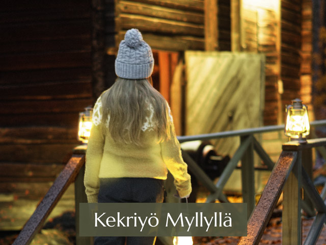 KEKRIYÖ MYLLYLLÄ - Ratkaise vanhan myllyn salaisuus La 24.10. klo 17–20